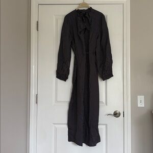 J. Crew Black Long Sleeve Dress
